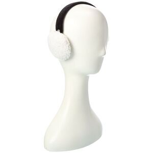 Surell Accessories Girls  Sherpa Teddy Earmuffs, White